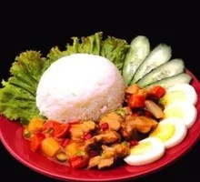 土豆鸡块盖浇饭