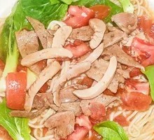 Pork and Liver Noodles