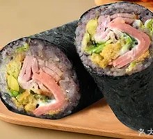 Seaweed and Bacon Rice Ball