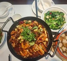 Prawn and Frog Stir-fry