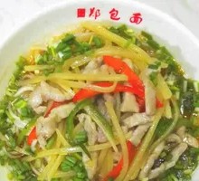 Potato Shredded Pork Noodles