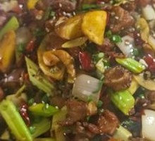 Crispy Pork Ribs in Dry Pot