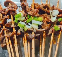 Skewered Pork Slices