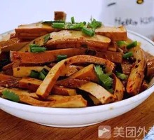Braised Thin Tofu Sheets