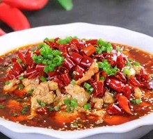 Sichuan Boiled Pork Slices
