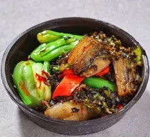 Old Salted Vegetable Stir-fried Pork