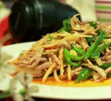 Young Ginger Stir-Fried Pork Strips