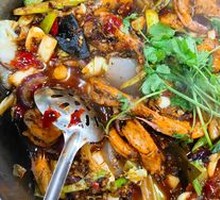Spicy Shrimp Dry Pot