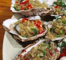 Garlic Roasted Oysters
