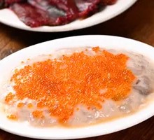 Fish Roe Shrimp Dumplings