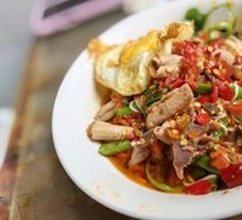 Chicken Offal Noodles