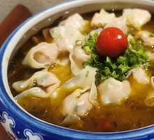 Sour Cabbage Duck Blood Dumplings