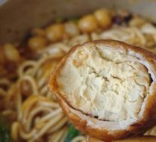 Honey-glazed egg