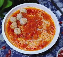 Tomato Wrapped Noodles