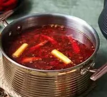Spicy Red Broth Hot Pot
