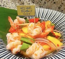 Spicy and Sour Mango Shrimp