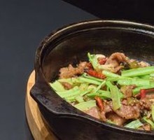 Green Vegetables with Beef