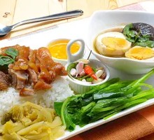 Pork Trotter and Pork Shank Rice