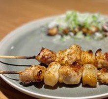 Grilled Chicken Skewers with Scallions