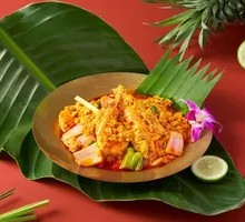 Ancient-style Golden Curry Shrimp