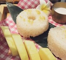 Coconut Milk Mango Sticky Rice