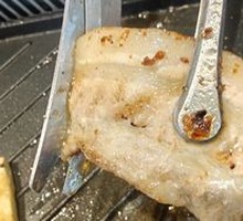 Thin-sliced pork belly