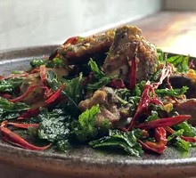 Bamboo Shoot Stir-Fried Pork Ribs