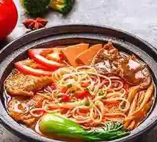 Sichuan-style Pickled Pepper Pork Liver Rice Noodles