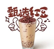 Red Bean Milk Tea