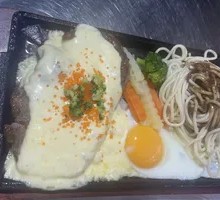 Crab Roe Cheese Molten Steak