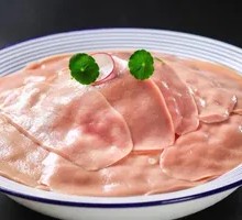 Sliced Pork Kidney with Big Knife