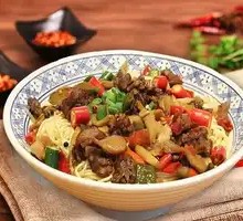 Spicy Ginger Duck Noodles