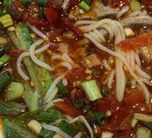Sichuan-style Pickled Pepper Pork Liver Rice Noodles