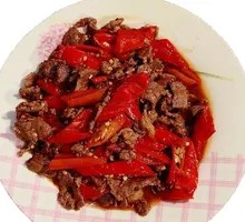 Pickled Pepper Pork and Black Mushroom Rice