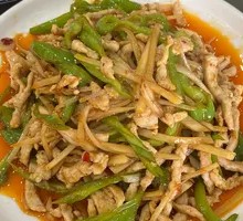 Young Ginger Stir-Fried Pork Strips