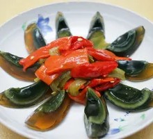 Spicy Pepper and Century Egg