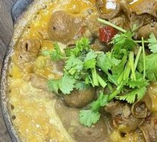 Pea and Intestine Stir-fry