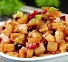 Spicy Lotus Root Cubes