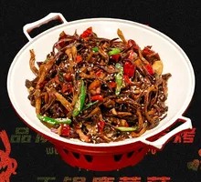 Spicy Dry Pot Enoki Mushrooms