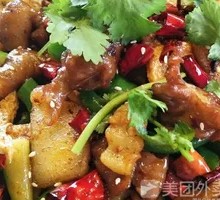 Spicy Pork Knuckle Dry Pot