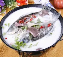 Cold-mixed crucian carp