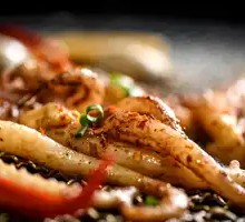 Deep-Sea Squid Tentacles