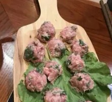 Cilantro Meatballs