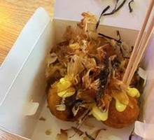Delicate Mustard Octopus Takoyaki