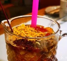 Ice Powder and Cool Shrimp