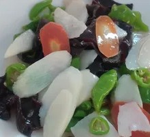 Chinese Yam and Wood Ear Mushroom