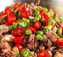 Chicken Offal Dry Pot