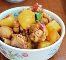 Stewed Chicken with Potatoes