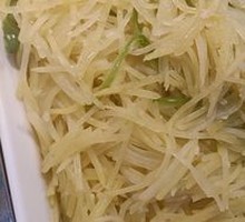 Sliced Potatoes with Green Pepper