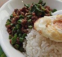 Thai Basil Pork Fried Rice